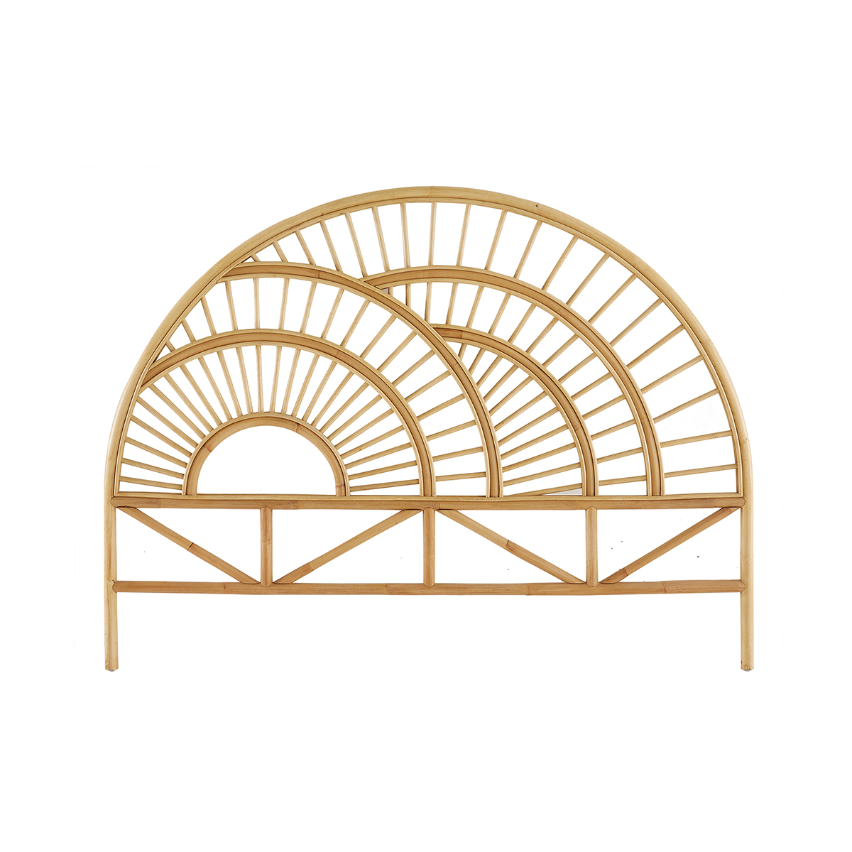 Testata letto in rattan L160 cm SUNNY