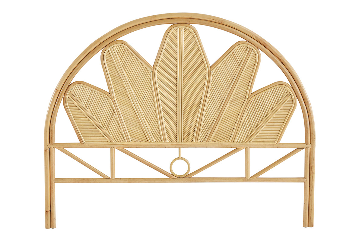 Testata letto in rattan naturale L160 cm NALAH