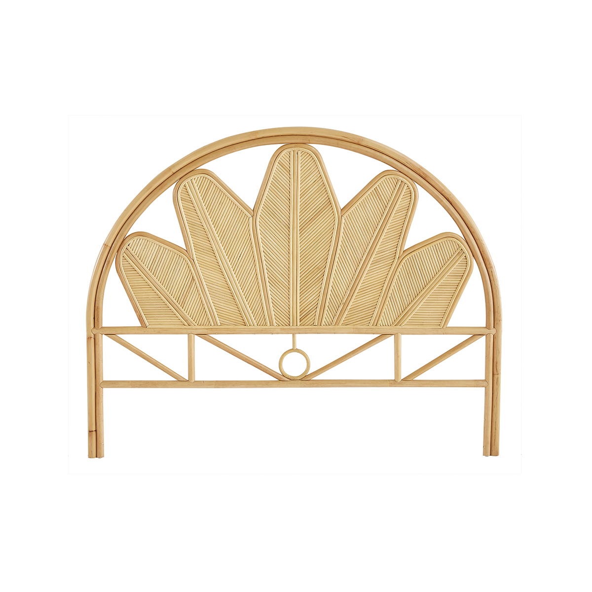 Testata letto in rattan naturale L160 cm NALAH