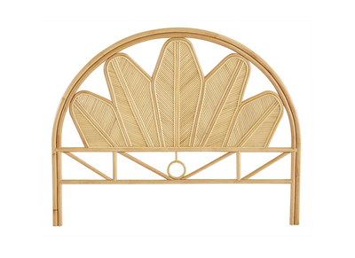 Testata letto in rattan naturale L160 cm NALAH