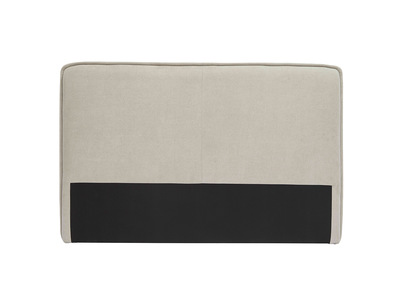 Testata letto in tessuto effetto velluto naturale L175 cm MARCIA