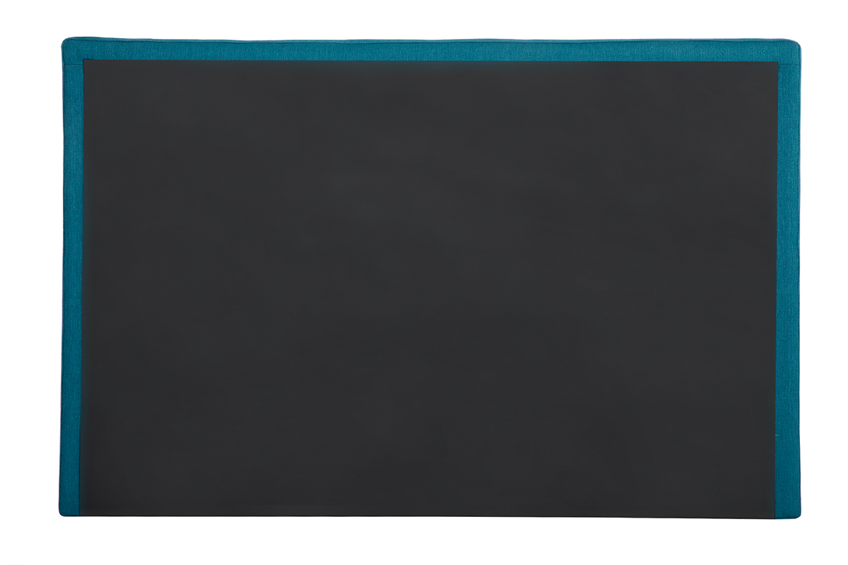 Testiera del letto in tessuto blu anatra 170 cm LUTECE