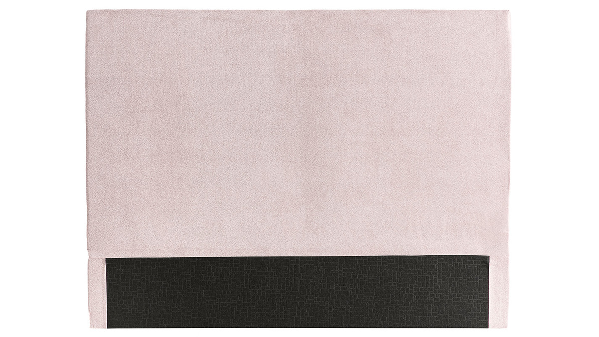 Testiera del letto in tessuto rosa cipria 140 cm ZORYA