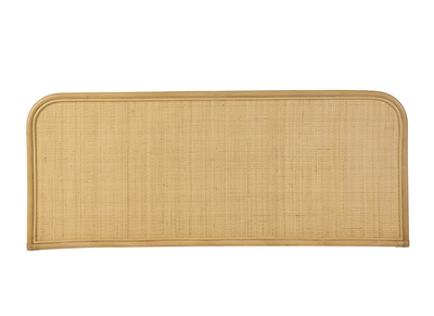 T&ecirc;te de letto sospesa in giunco e midollo L160 cm NUSA