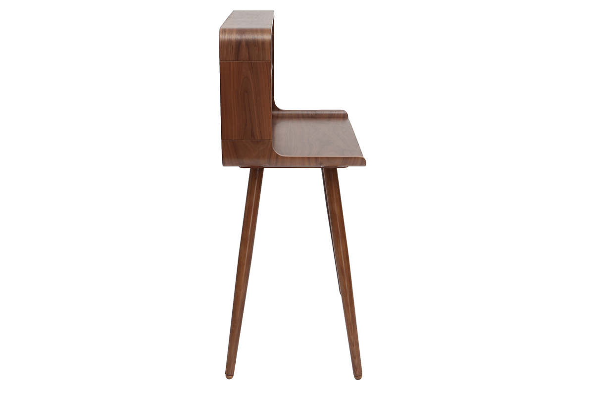 Toeletta trucco  vintage legno noce HALLEN